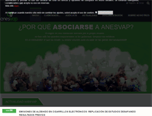 Tablet Screenshot of anesvap.org